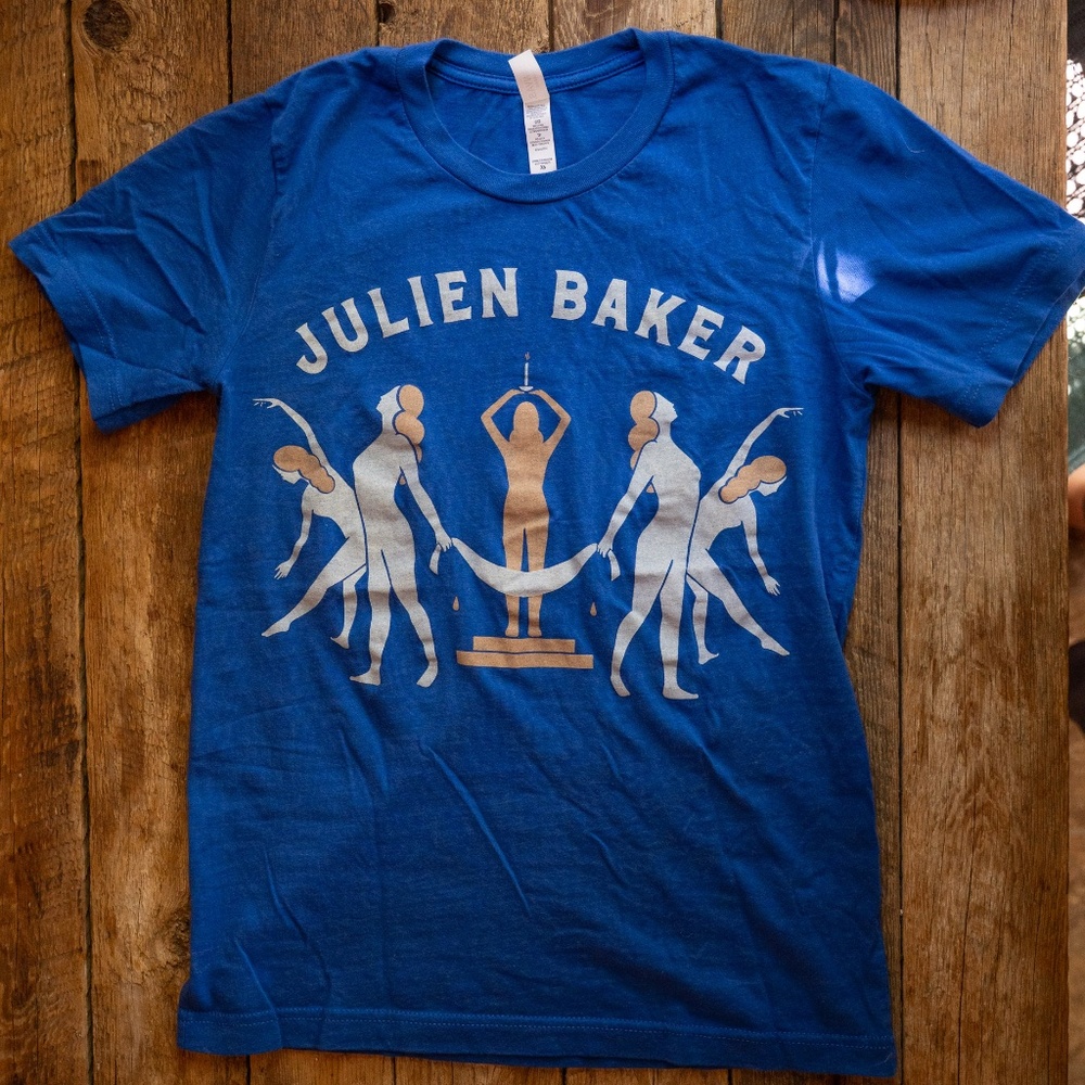 Julien Baker Royal Blue XS band T-Shirt